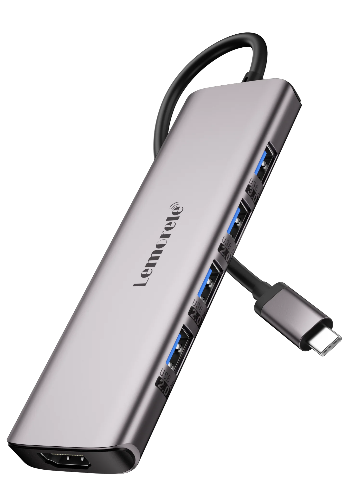 Lemorele TC66 USB-C Hub 7-in-1