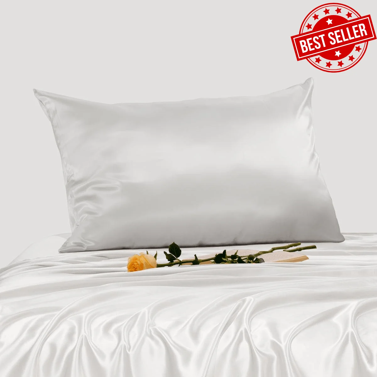 Promeed 25mm 6A+ Mulberry Silk Pillowcase With Zipper