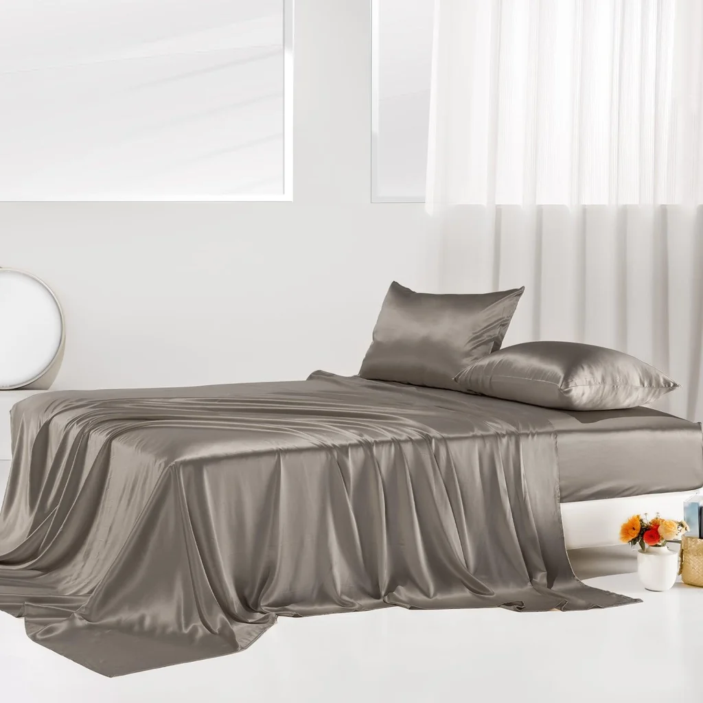 Promeed 30mm 6A+ 100% Mulberry Silk Flat Sheets Set 4pcs
