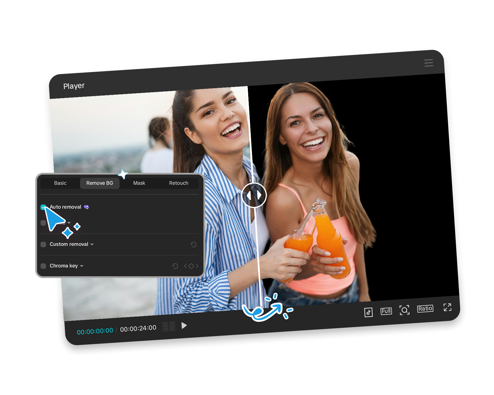 CapCut Background Remover