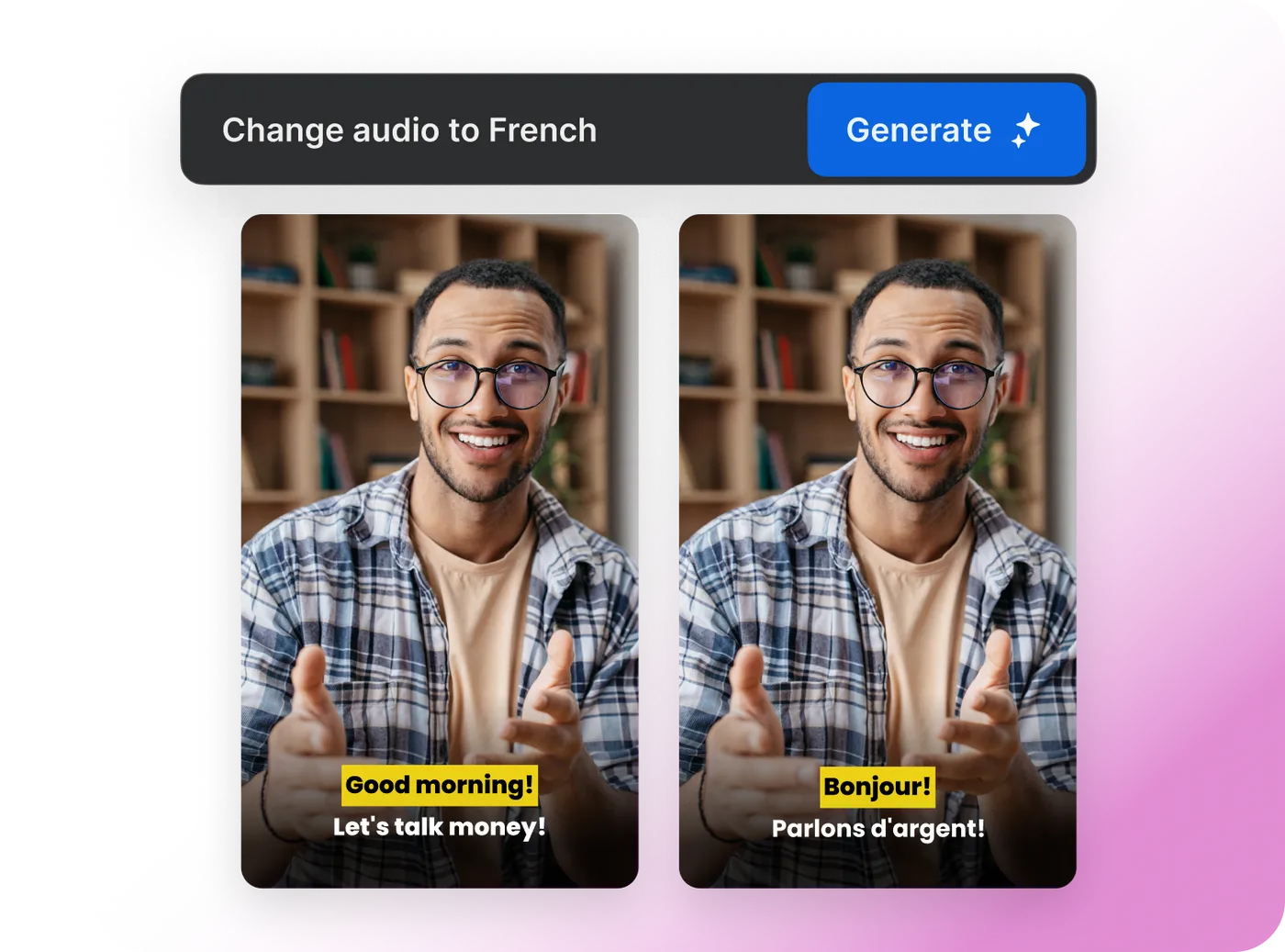 Invideo Video Translator